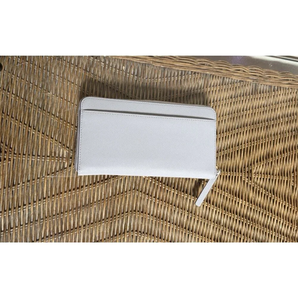 Kate Spade Laurel Way Neda Zippy Wallet Grayish Blue